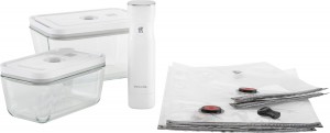 Zwilling Fresh & Save Glass/M/L 7-pcs Vacuum Starter Set (36806-007-0)