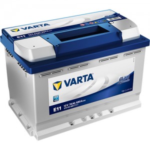 VARTA 74Ah 680A 278*175*190 -+ Blue (VA-E11)