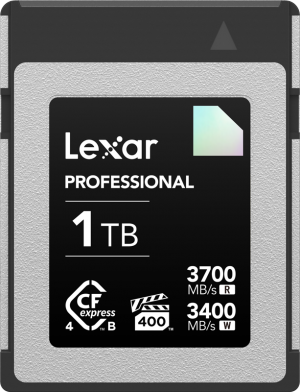 Lexar CFexpress 4.0 Pro Diamond R3700/W3400 (VPG400) 1TB (LCXEXDM001T-RNENG)