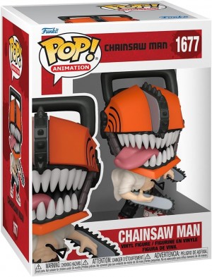 Funko Pop! Animation CSM Chainsaw Man 1/6 Quote for Rare Chase Variant - Bloody (1677)