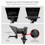 FeelWorld TP2A Portable 8-inch Teleprompter Smartphone/Tablet Prompting Smartphone DSLR