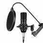 Puluz PU612B Studio Broadcast Professional Singing Microphone Kit