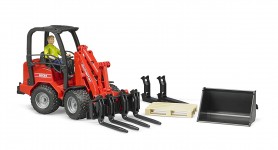 Bruder Shaffer Compact Loader with Figure and Accessory (02191)