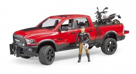 Bruder RAM 2500 Power Wagon including Ducati Desert Sled (02502)