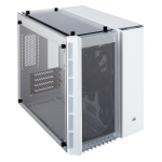 Corsair Crystal Series 280X Tempered Glass Micro ATX Case - White (‎CC-9011136-WW)