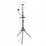 StudioKing LED Vlog Set SK-K190 with Ring Lamp and Microphone Holder
