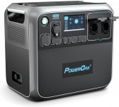 PowerOak AC200P Portable Power Station 2000W/Wh Solar Generator 700W PV Max. (4800 W Overvoltage) for Outdoors