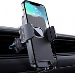 CINDRO Mobile Phone Ventilation Type Holder for Cars (Upgrade Military Class Hook Clip)