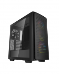 DeepCool MID TOWER CASE CK560 Side window, Black, Mid-Tower (R-CK560-BKAAE4-G-1)