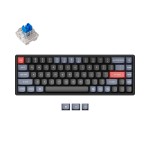 Keychron K6 Pro 65% Wireless Mechanical Keyboard (ANSI, RGB, Hot-swap, US, Pro Blue Switch)