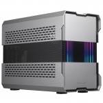 PHANTEKS Evolv Shift XT ITX-Case, ARGB, Tempered Glass - Silver (PH-ES121XT_DGS01)