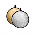 Caruba Collapsible Reflector 2-in-1 Gold & Silver 80cm (8718485021787)