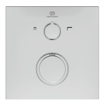Ideal Standard Ceratherm C100 Iebūvējamā Termostata Jaucējkrāns Dušai un Vannai Ārējā Daļa (A7522AA)