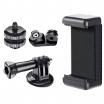 Hurtel Tripod Phone Tripod For Photos with Ball Head Black