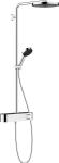 Hansgrohe Pulsify S Showerpipe 260 1jet with ShowerTablet Select 400 Dušas Sistēma Hroms (24220000)