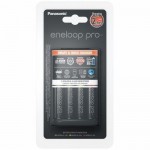 Panasonic Loader BQ-CC55 + 4 x R6/AA Eneloop Pro 2500 mAh (K-KJ55HCD40E)