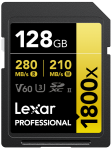 Lexar Professional 1800x SDXC 128GB U3 (V60) UHS-II R280/W210 (LSD1800128G-BNNNG)