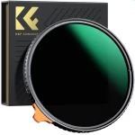 K&F Concept 67mm Black Mist 1/4 + ND2-400 Variable ND Filter with Double-sided 28-layer Anti-reflection Green Film and Lever Nano-X Series (KF01.2021)