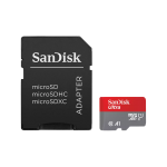 SanDisk Ultra microSD with SD Adapter 64GB (SDSQUAB-064G-GN6MA)