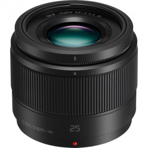 Panasonic Lumix G 25mm f/1.7 ASPH Black (H-H025E-K)