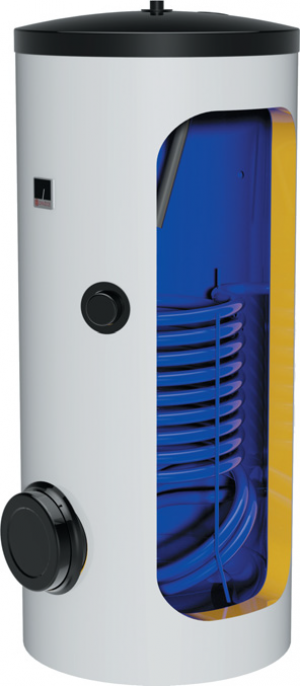 DRAŽICE OKC 200 NTR/BP ar Siltummaini Un Sānu Flanci (var ielikt elektrisko tenu)