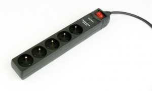Gembird SPF5-C-15 5 AC outlet 250V 4.5m Black pagarinātājs