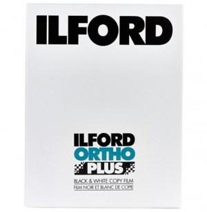 Ilford Photo Ortho Plus 8x10 in 25 Sheets Film (1813203)