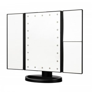 Humanas HS-ML04 Makeup Mirror With LED Backlight Black