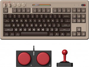 8BitDo Retro Mechanical Keyboard - C64 Edition - ISO - UK English - Beige