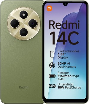 Xiaomi Redmi 14C 4G 8GB RAM 256GB Green