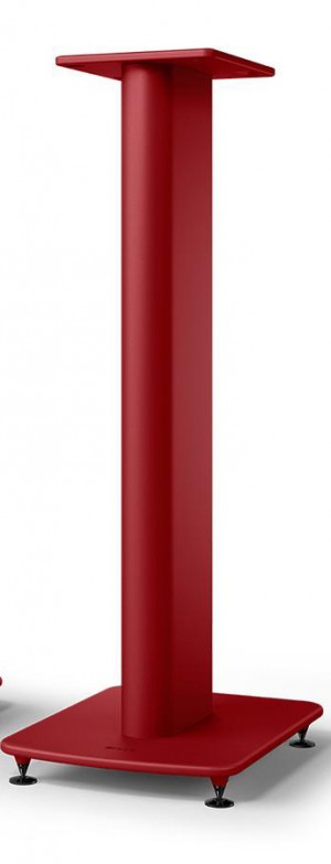 KEF S2 Floor Stand Crimson Red