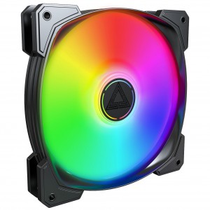 Montech HP140 PWM ARGB Fan - 140mm, Black (HP140 ARGB PWM (B))