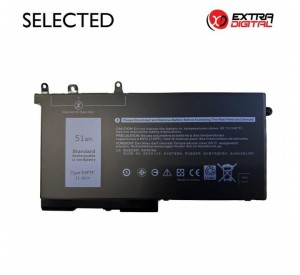 Extra Digital Notebook Battery DELL D4CMT, 51Wh, Extra Digital Selected 9990000442065
