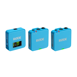 Rode Wireless GO III (Gen 3) Compact Wireless Microphone System Blue (WIGOGEN3BLU)