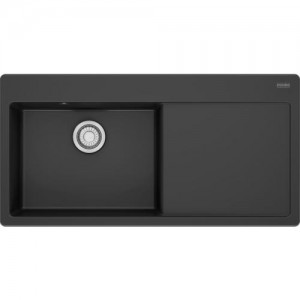 Franke Mythos MYK 611-100 Keramiska Izlietne Glancēta Antracīts (124.0747.104)