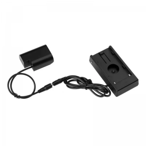 Caruba Panasonic DMW-DCC12 Full Decoding Dummy Battery + F970 Battery Gusset (straight cable)