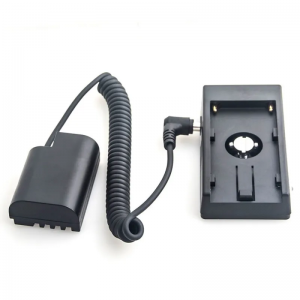 Caruba Panasonic DMW-DCC12 Full Decoding Dummy Battery + F970 Battery Gusset (spring cable)