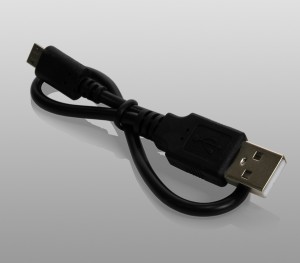 Armytek Micro USB to USB Cable 28cm (A03101)