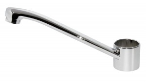 Oras Grozāma Izteka Viengabala Korpusa Konstrukcija L=210 Hroms (159484V)