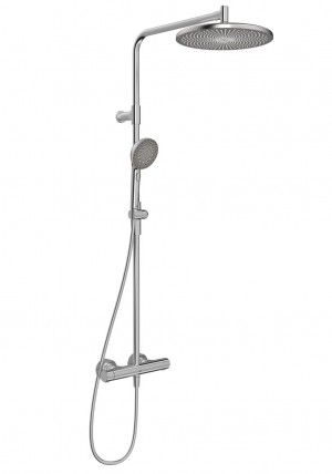 Oras Aurelia Lietus Dušas Sistēma Matēts Tērauds (4792-80)