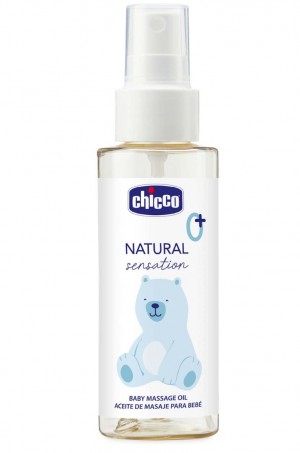 Chicco Baby Massage Oil Nat Sens 100ml (11522000000)