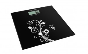 Esperanza Electronic Personal Scale Square Black/White (EBS003)