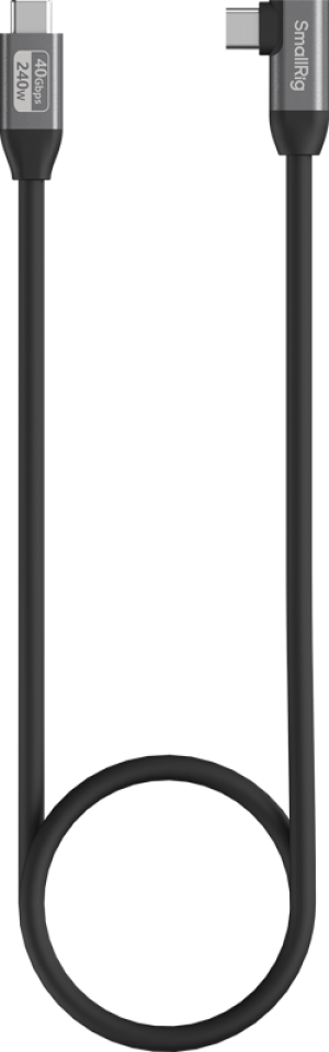 SmallRig 5732 USB-C Data Cable (Straight to Angled) 100cm 40Gbps + 240W + 8K