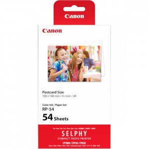 RP-54 Color Ink and Paper Set 100 x 148 mm, 54 Sheets