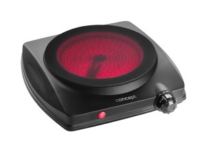 Electric 1 spot cooker 1250W VE3065 black
