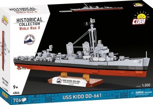 Bricks USS Kidd DD-661