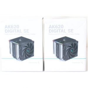 SALE OUT. Deepcool AK620 DIGITAL SE CPU Air Cooler | Deepcool CPU Air Cooler | AK620 Digital SE | Black | DAMAGED PACKAGING