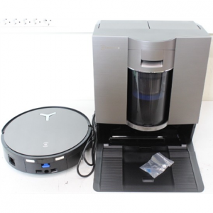 SALE OUT. Ecovacs DEEBOT X11 OMNICYCLONE EU Vacuum & mop, Wet&Dry,with new bagless All-in-One OmniCyclone station, Black (with brown shimmer | Ecovacs Robot Vacuum Cleaner with New Bagless All-in-One OmniCyclone Station | DEEBOT X11 OMNICYCLONE EU | Wet&D