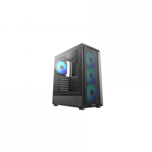 Deepcool Case | CC550 4F | Mid Tower | ATX PS2 (maximum length: 180 mm) | Black