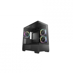 Deepcool Case | CG380U 3F | Micro ATX | Black